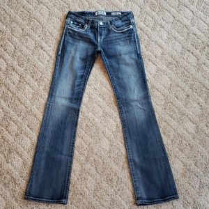 Womens Buckle Daytrip Leo Bootcut Jeans 28 XLong